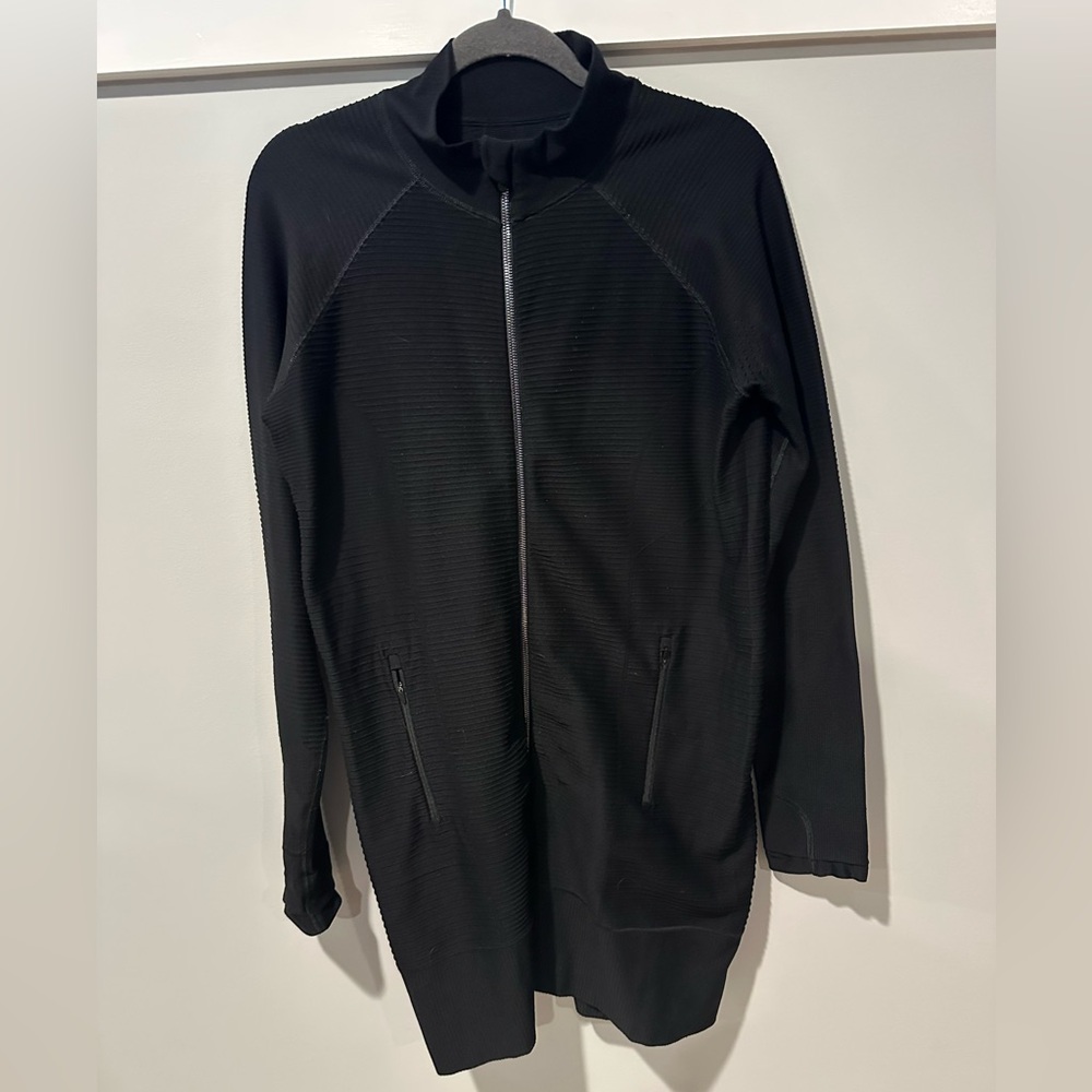 Athleta Rye Full Zip Women's Black Jacket